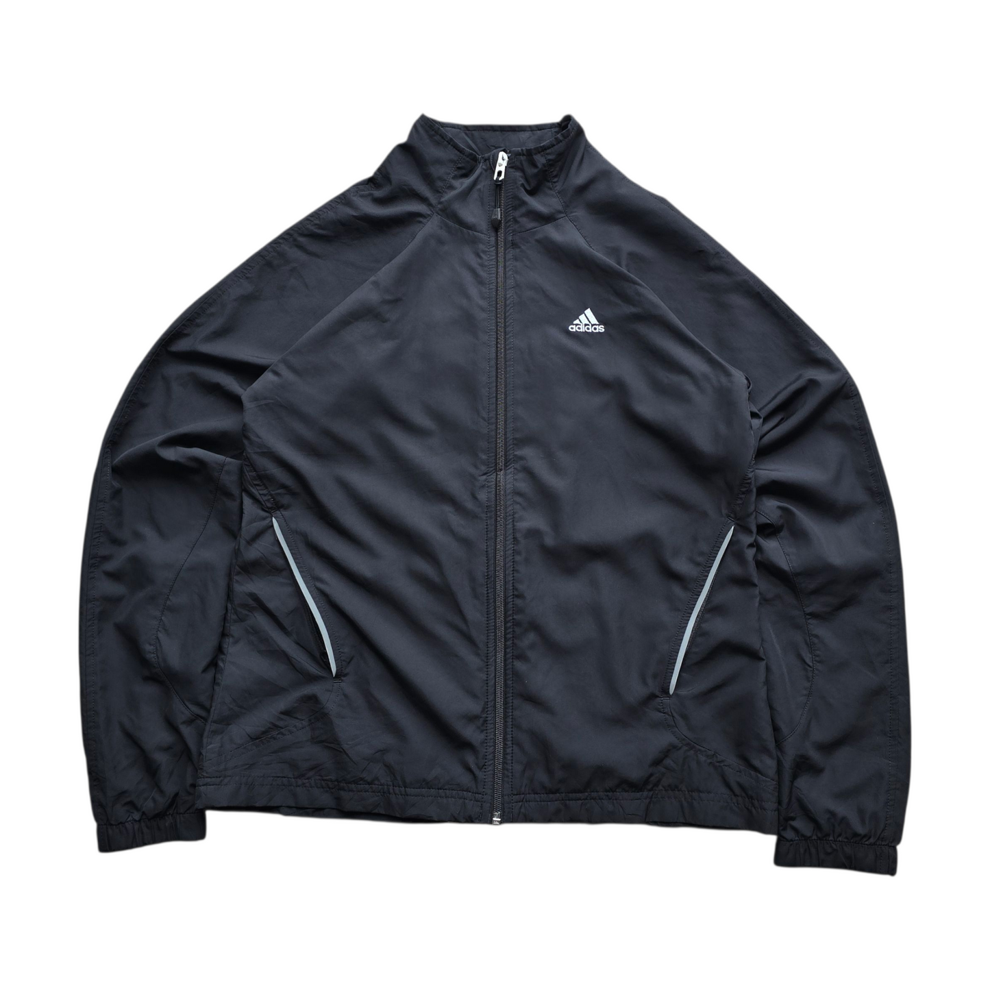 Y2K Adidas Windbreaker Jacket - WMNS M