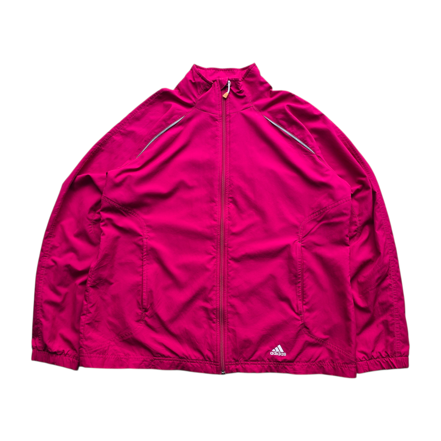 Y2K Adidas Windbreaker Jacket - WMNS XL