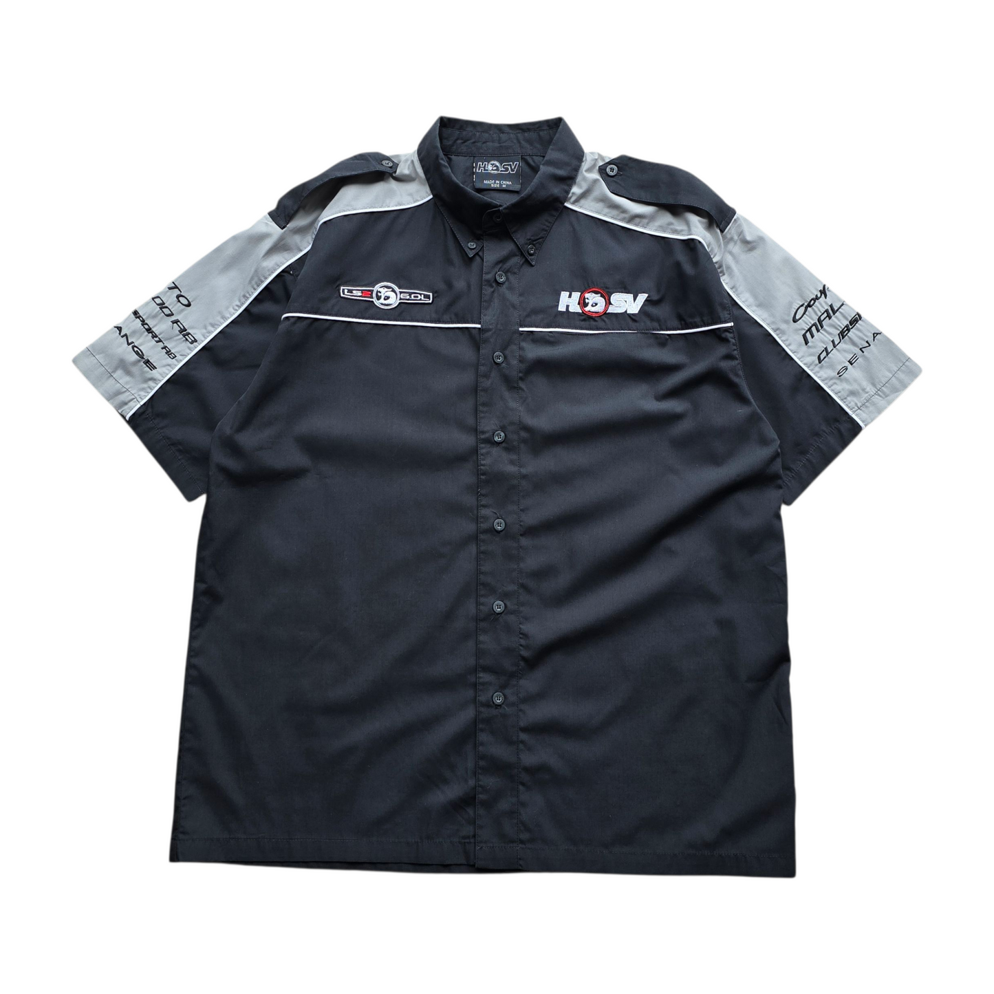 HSV Short Sleeve Button Up Shirt - M