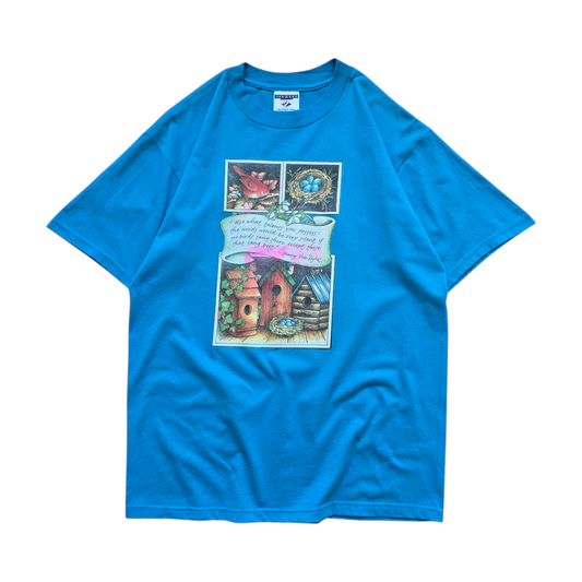Vintage Henry Van Dyke Poem Tee - S