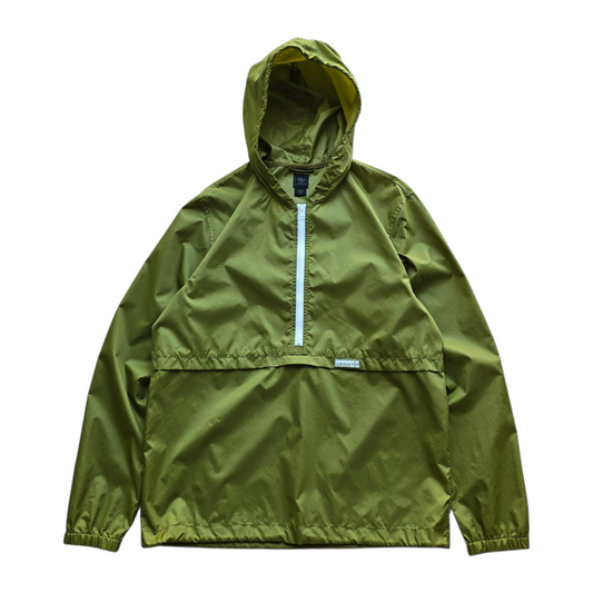 Vintage Adidas 1/2 Zip Windbreaker Jacket - M