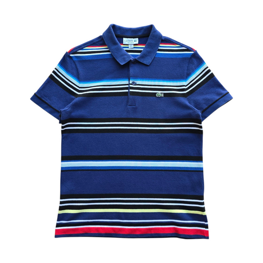 Lacoste Striped Polo Shirt - S