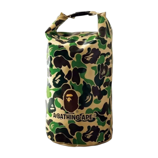 A Bathing Ape Camo Dry Bag