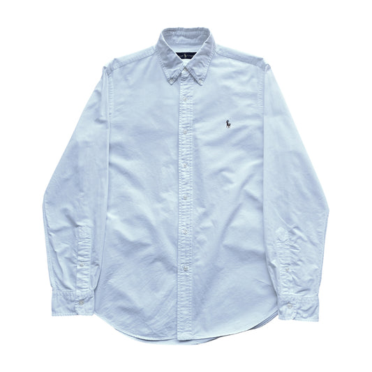 Ralph Lauren Long Sleeve White Button Up Shirt - M