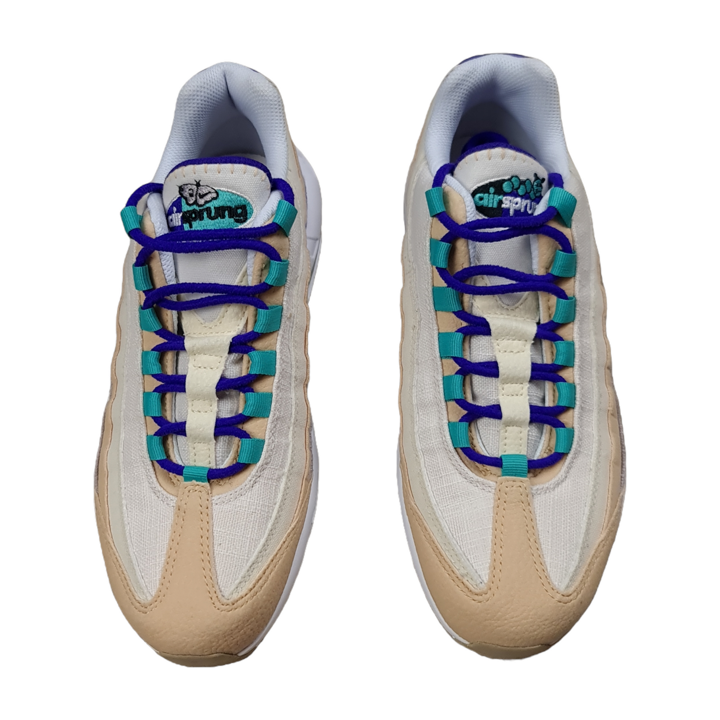Nike Air Max 95 Air Sprung Sail/Purple/Teal - US7