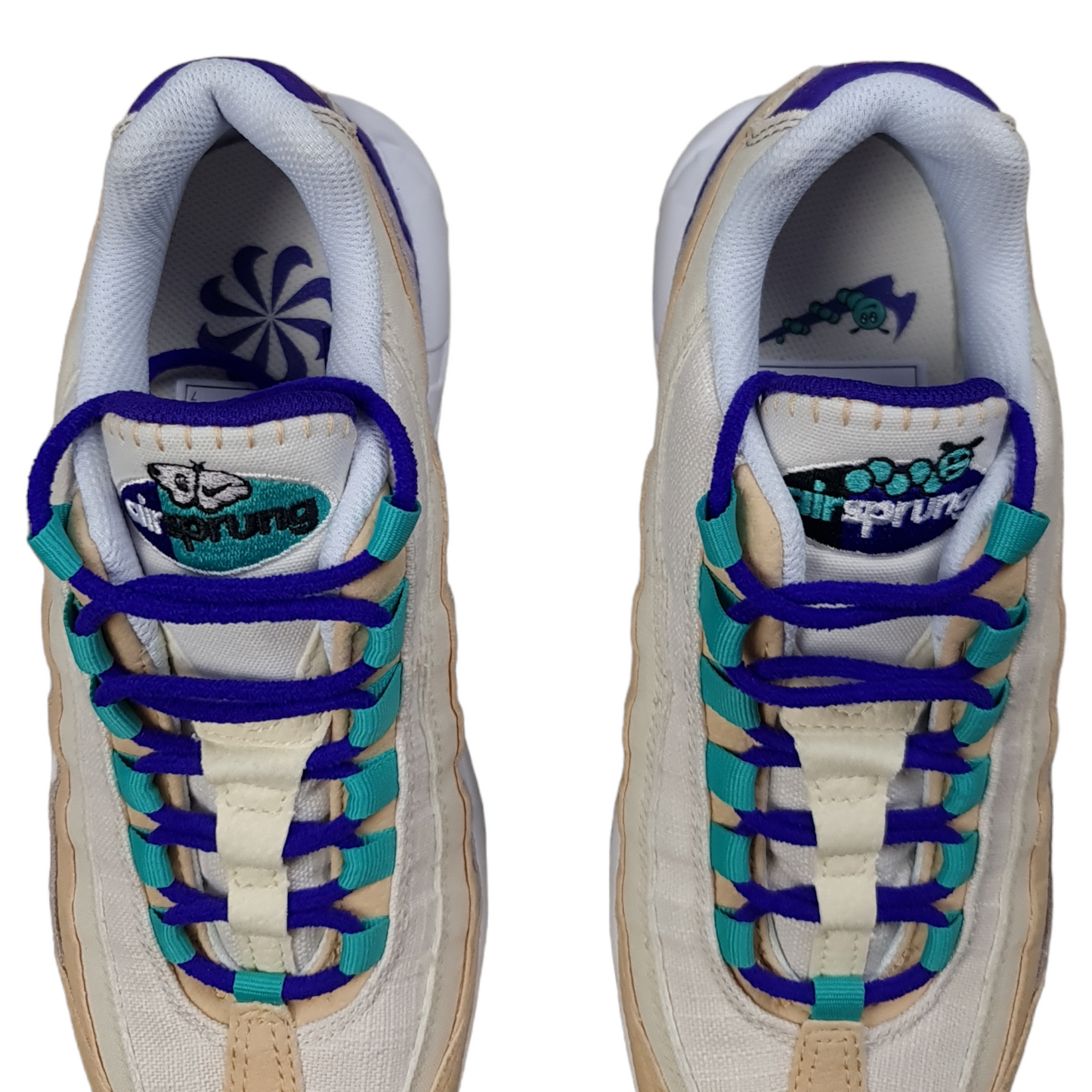 Nike Air Max 95 Air Sprung Sail/Purple/Teal - US7