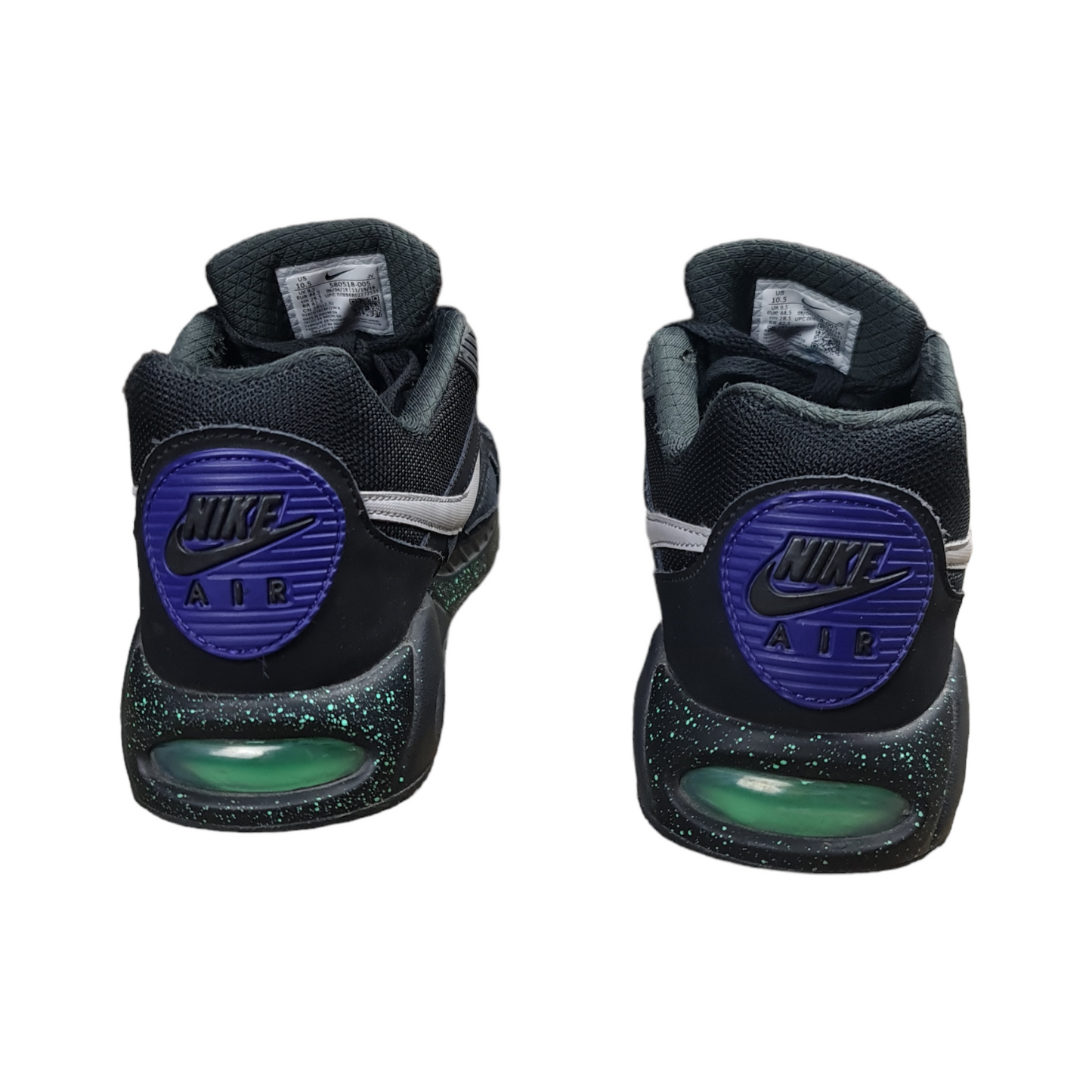 Nike Air Max IVO Black Metallic Silver - US10.5