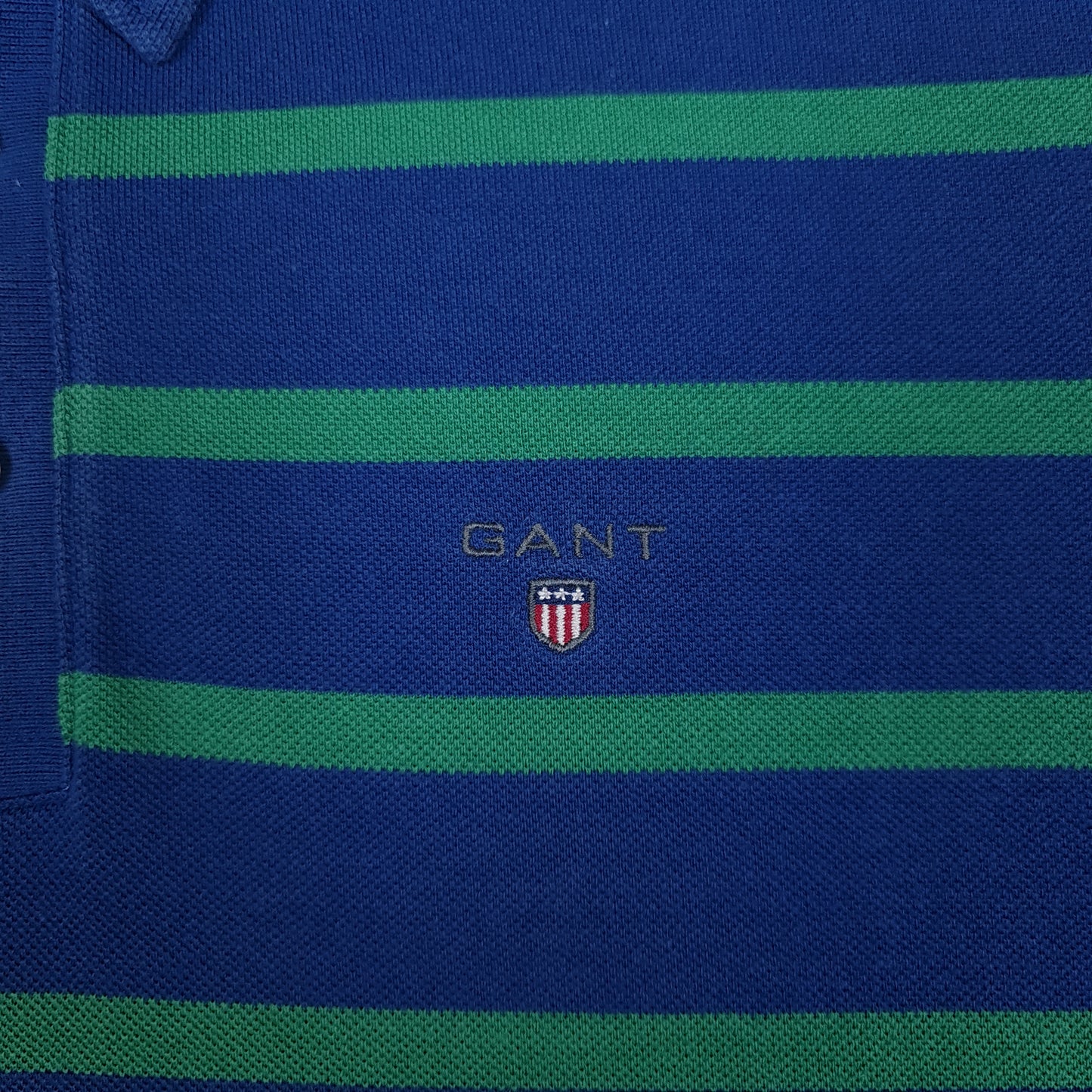 Gant Long Sleeve Polo Shirt - L