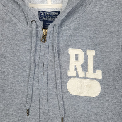 Vintage Ralph Lauren Full Zip Hoodie - WMNS M