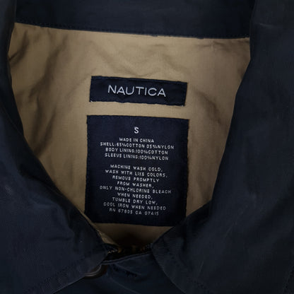 Vintage Y2K Nautica Long Coat Jacket - M