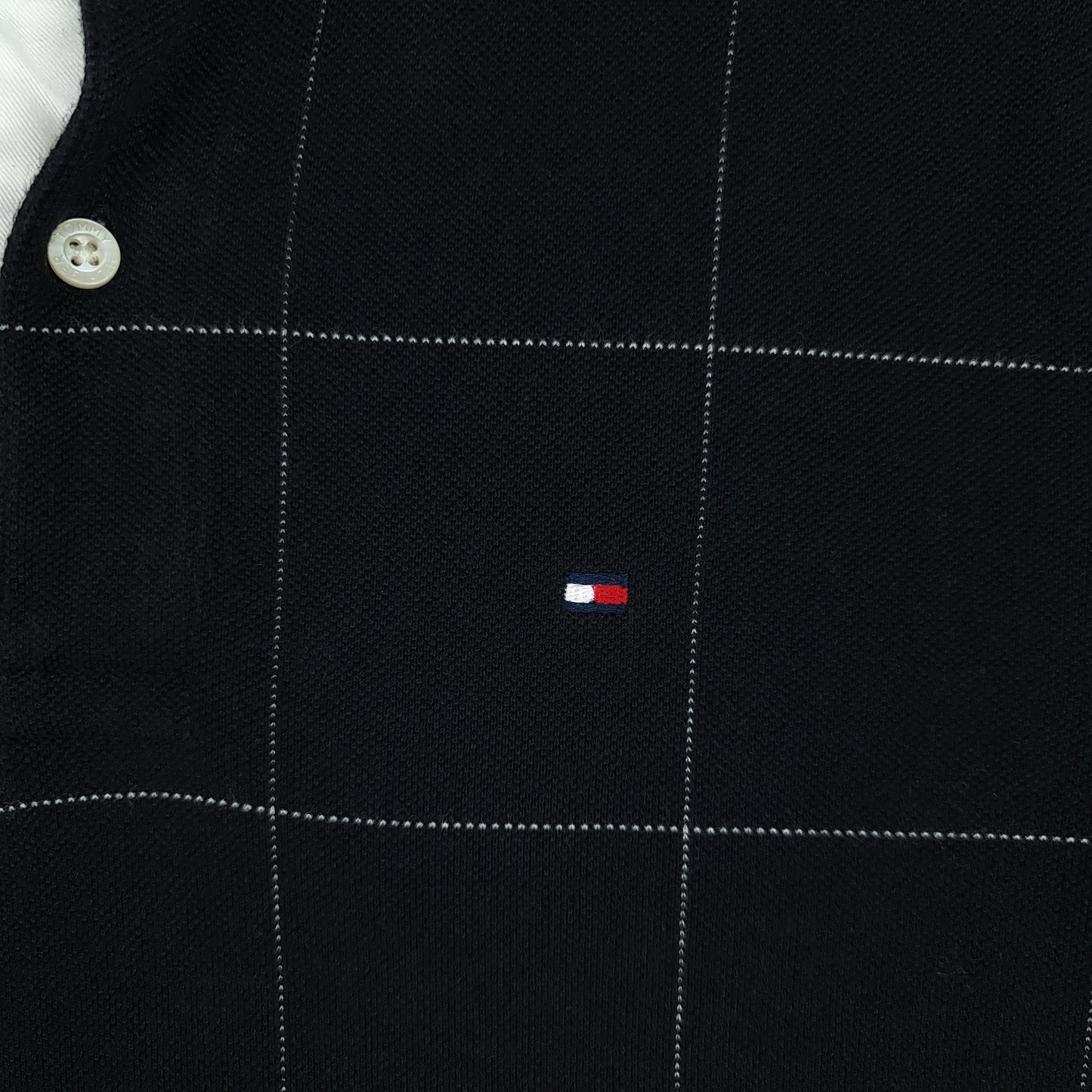 Tommy Hilfiger Check Polo Shirt - S