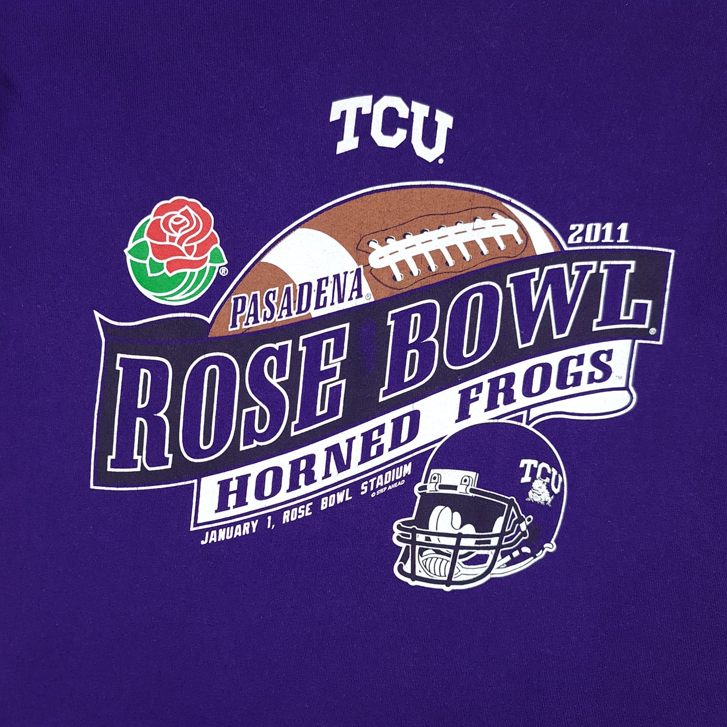 TCU Rose Bowl Horned Frogs 2011 Tee - S