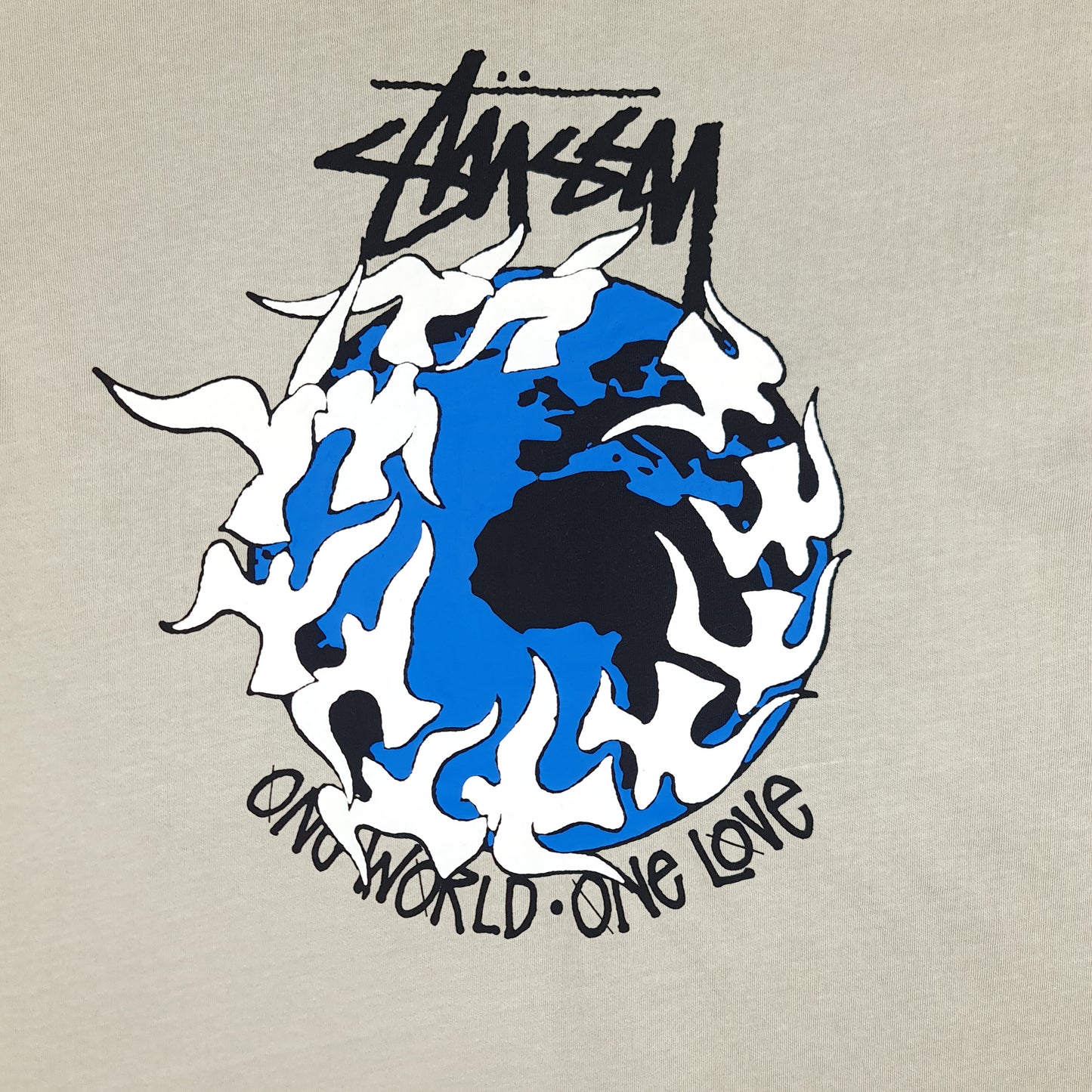 Stussy One World Tee - M/L