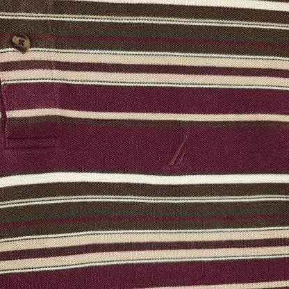 Nautica Striped Polo Shirt - XL