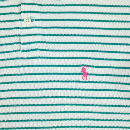 Vintage Ralph Lauren Striped Polo Shirt - L