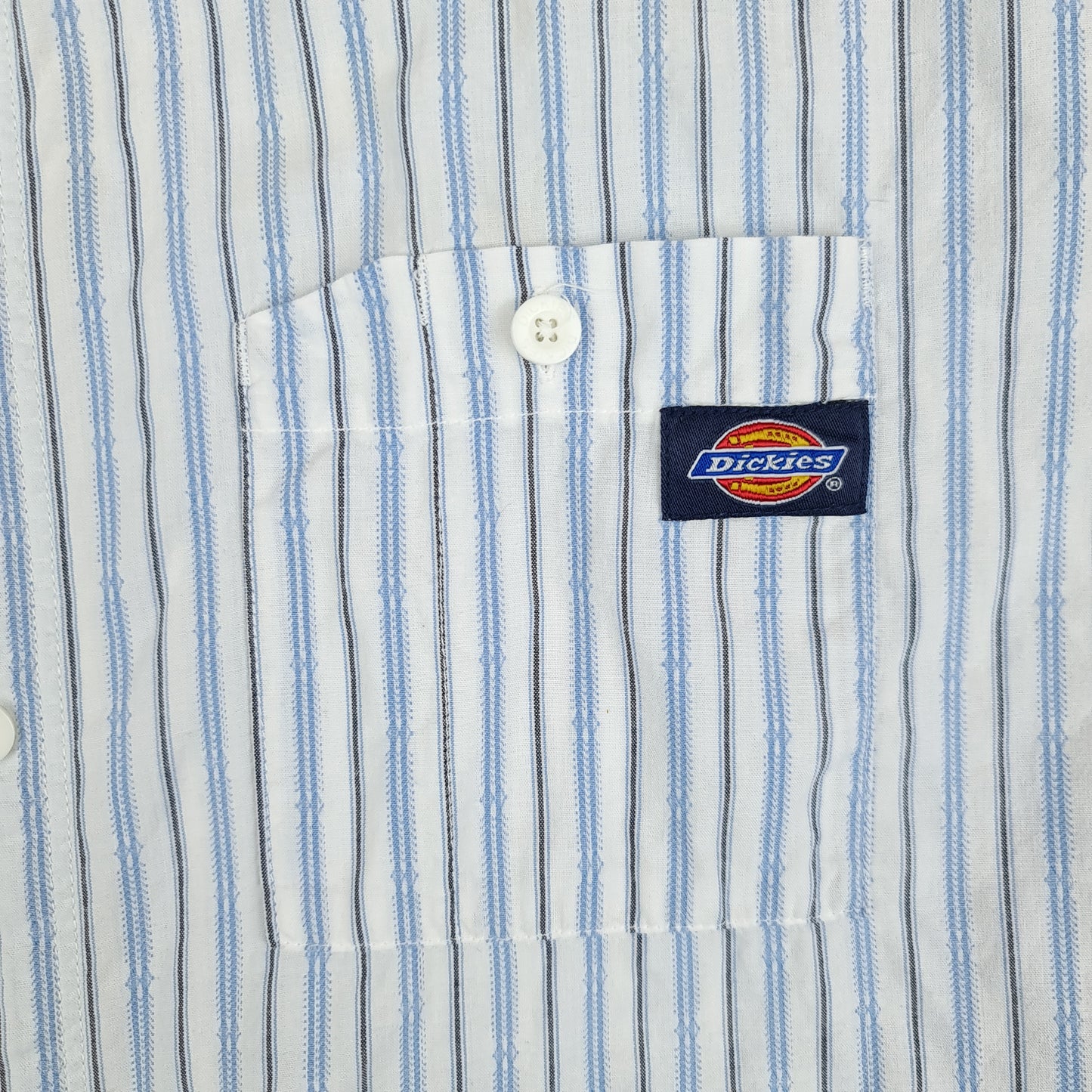 Vintage Dickies Short Sleeve Button Up Shirt - L