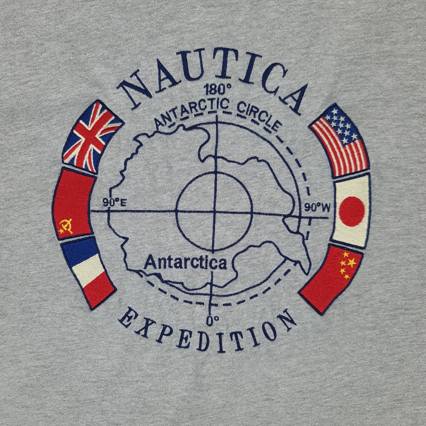 Nautica Expedition Embroidered Tee - M/L