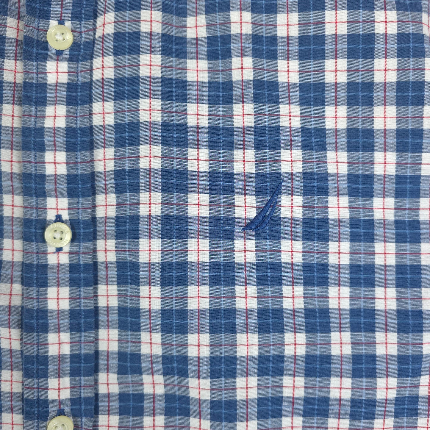 Nautica Long Sleeve Button Up Shirt - M