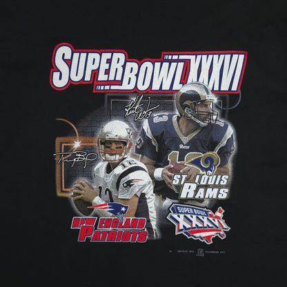 Vintage Super Bowl XXXVI Tee - XL