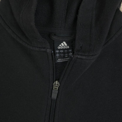 Y2K Adidas Full Zip Hoodie - L