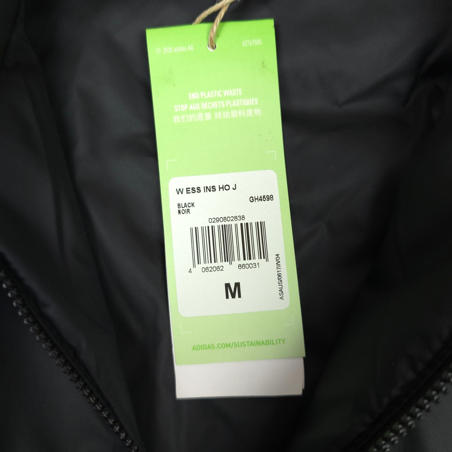 Adidas Insulated Hooded Jacket - WMNS M