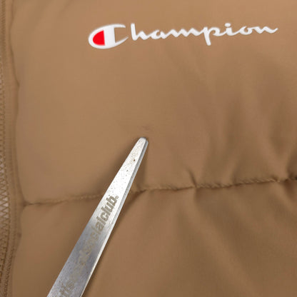 Champion Hooded Puffer Jacket - M