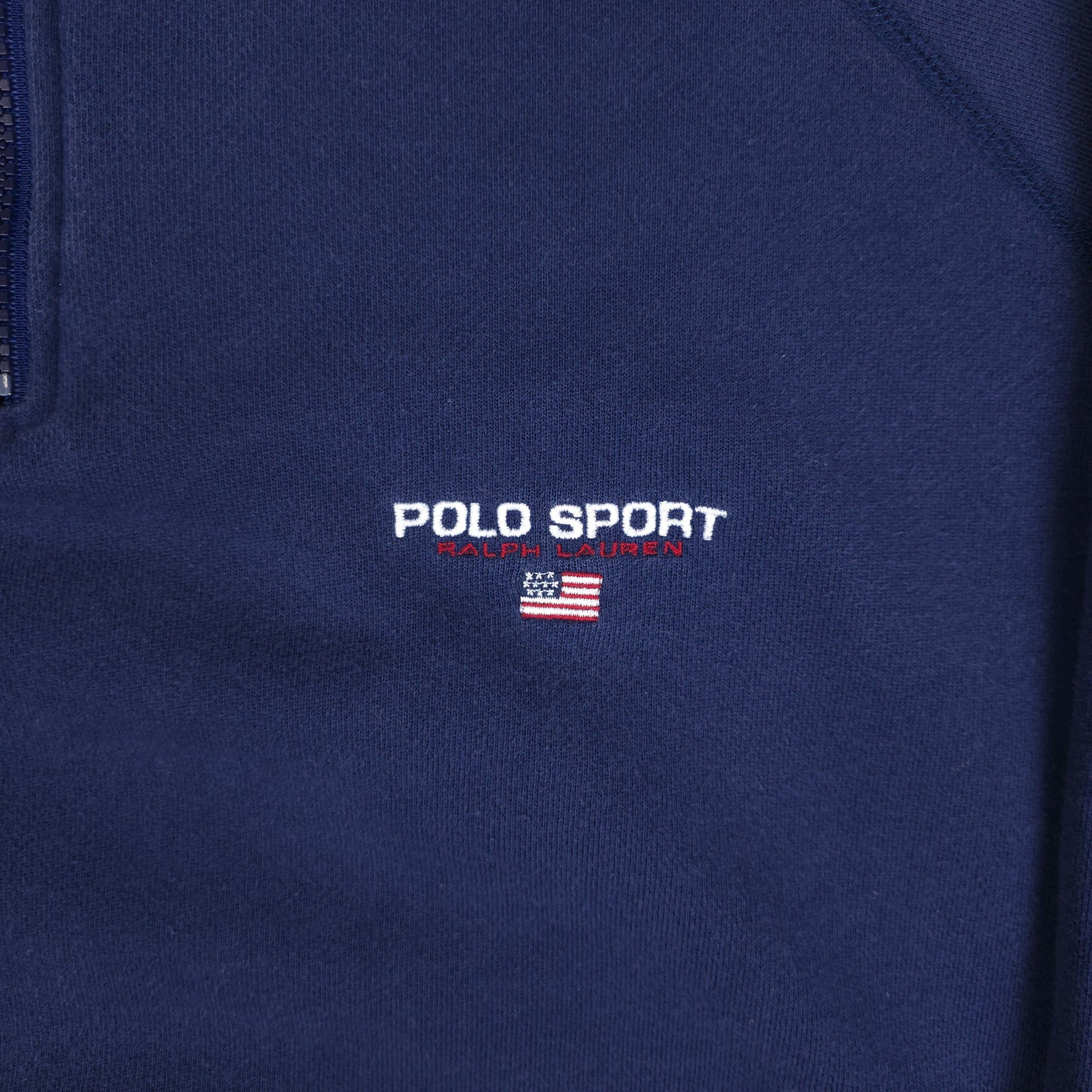 Vintage Polo Sport 1/4 Zip Sweater - XL