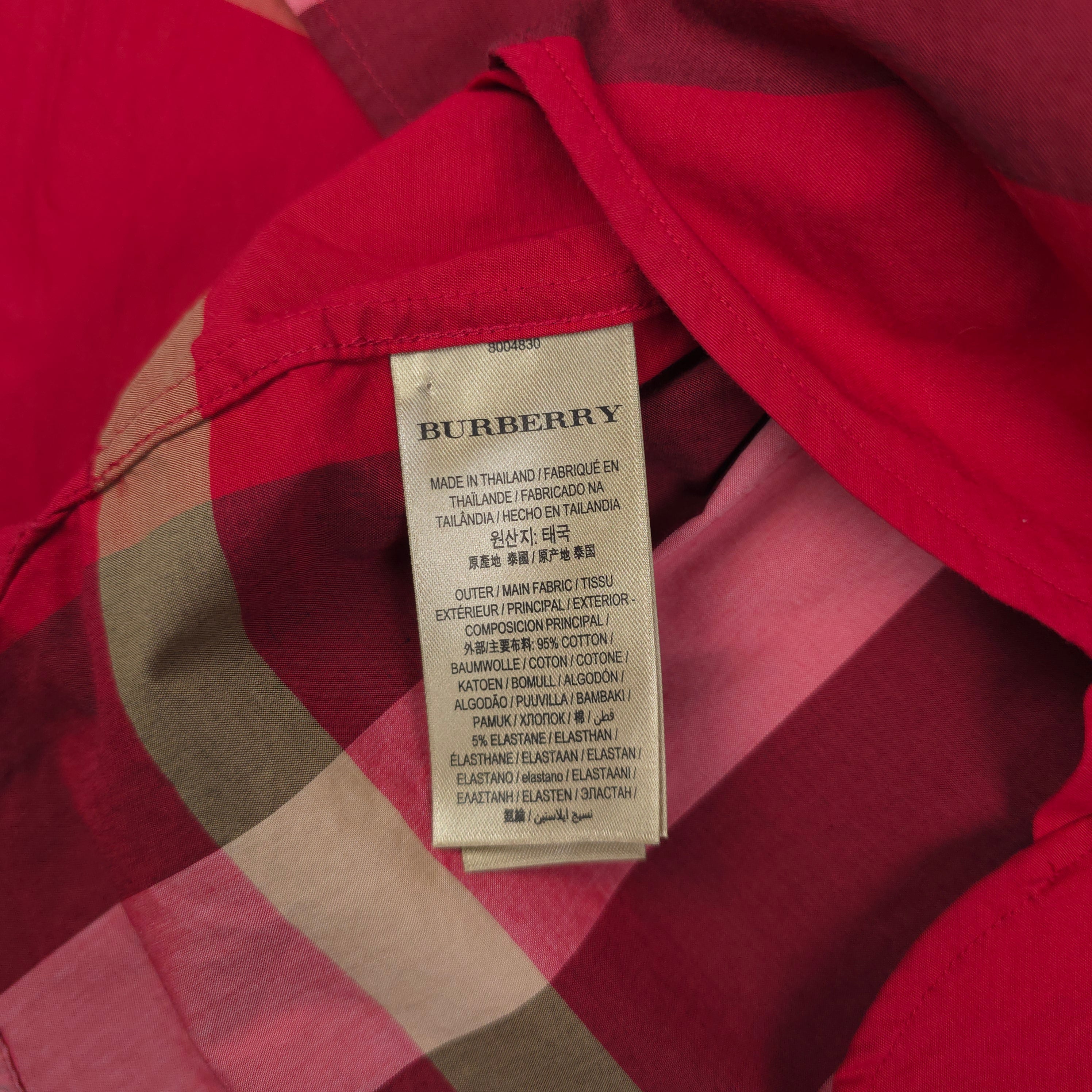 Burberry shirt thailand best sale