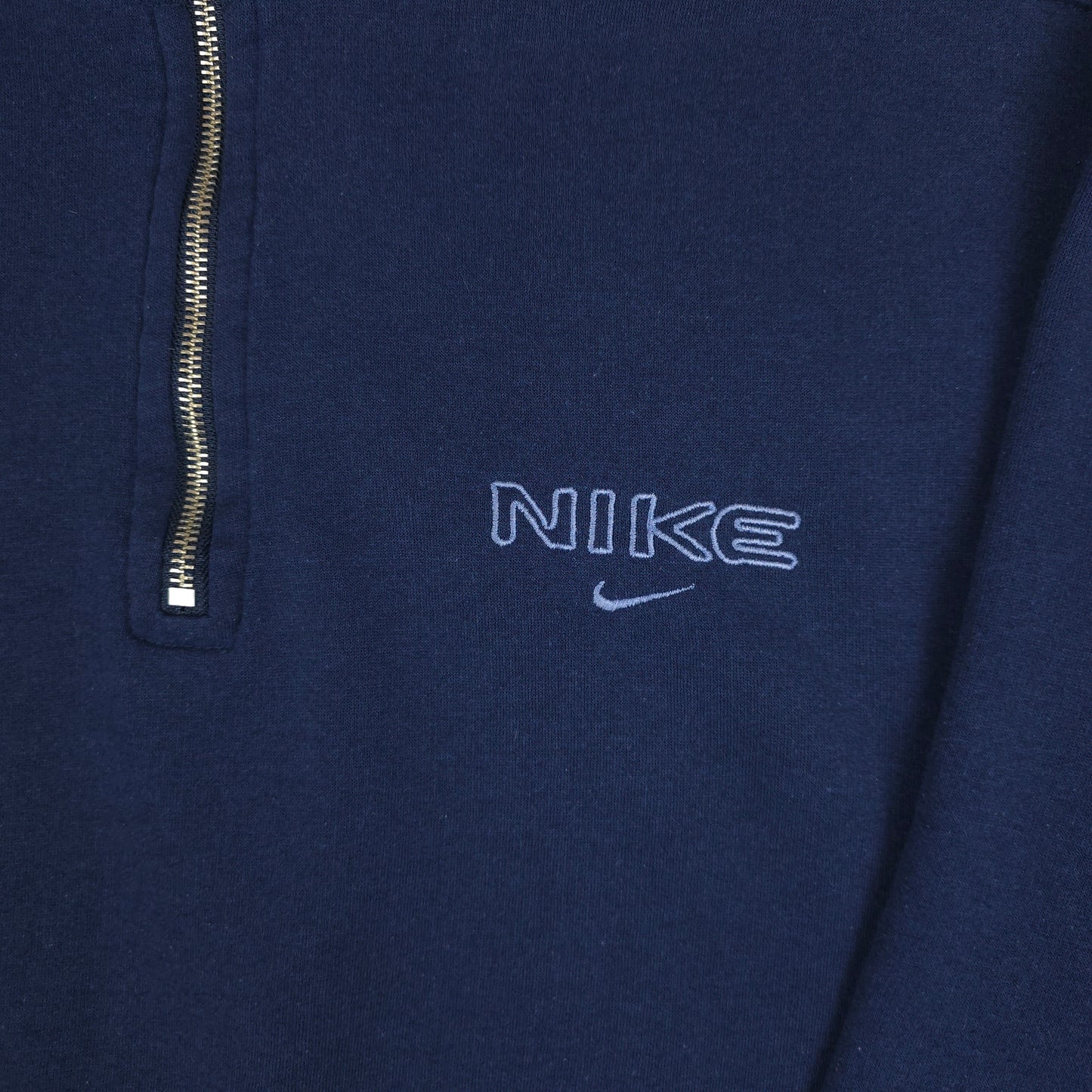 Vintage Nike 1/4 Zip Sweater - M