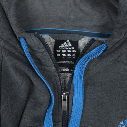 Adidas Full Zip Hoodie - L