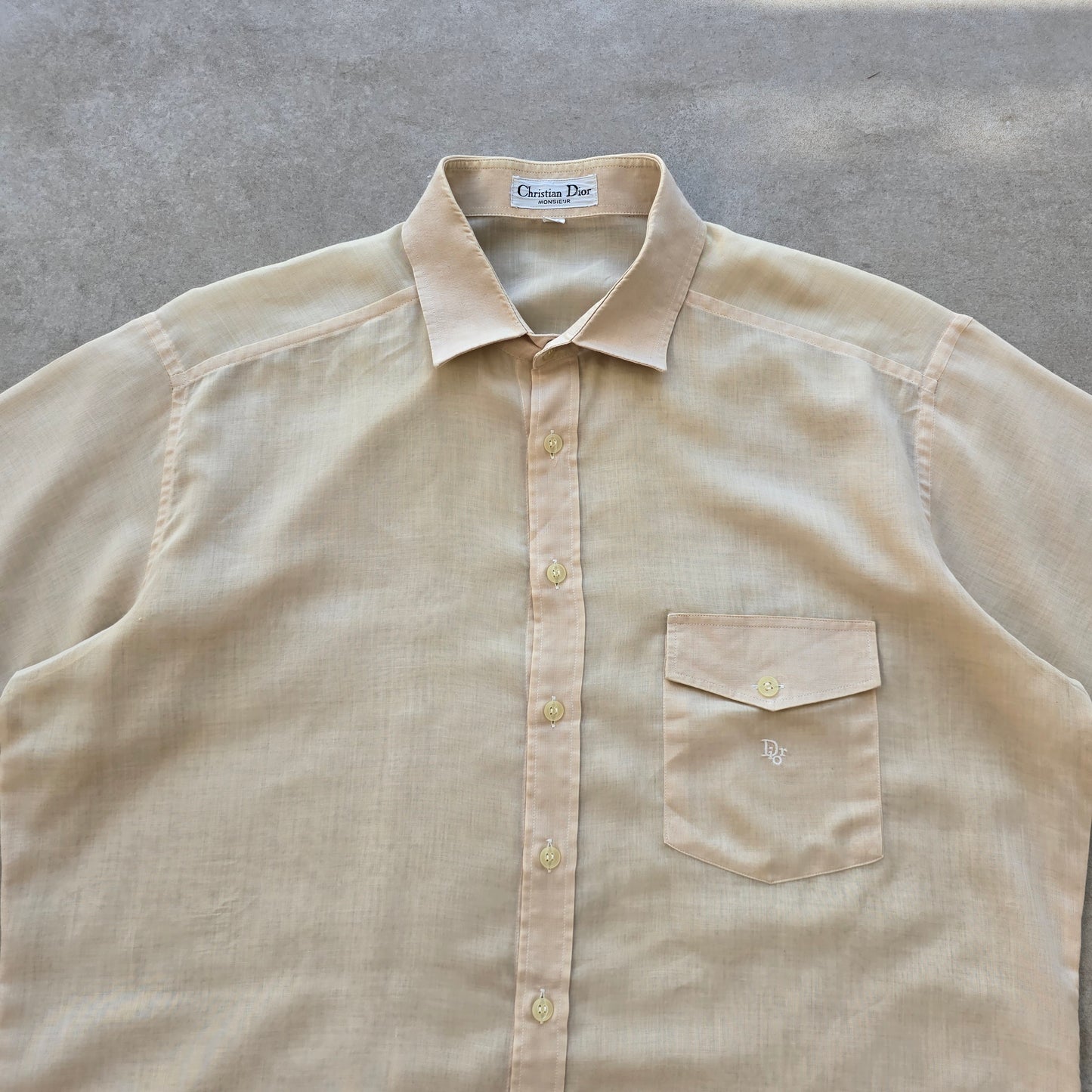 Vintage Christian Dior Button Up Shirt - L