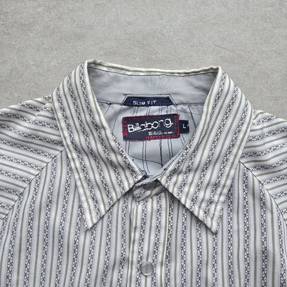 Vintage Billabong Aztec Button Up Shirt - L