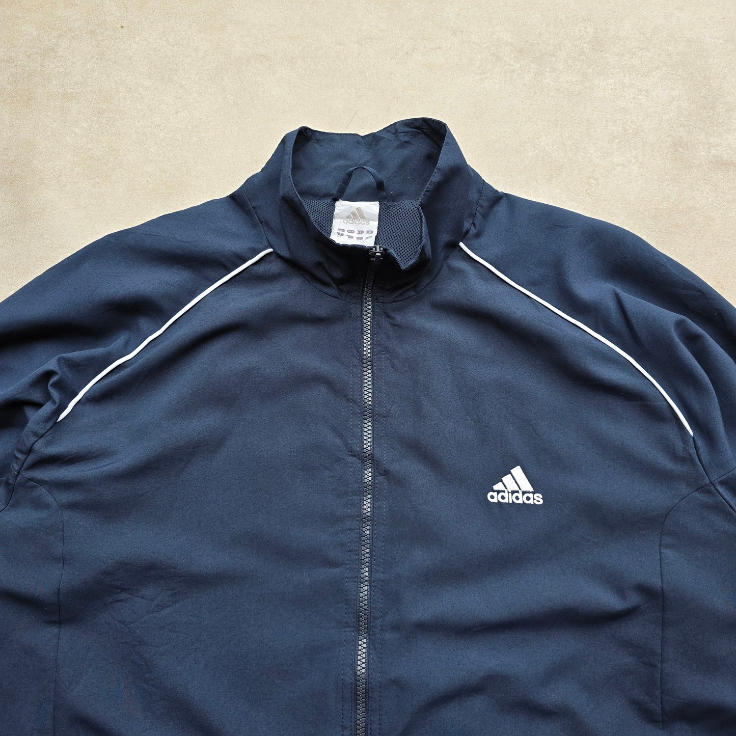 Y2K Adidas Windbreaker Jacket - L