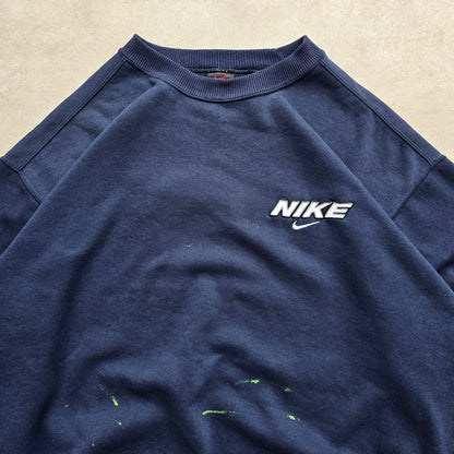 Vintage Nike Faded Double-Sided Sweatshirt - L