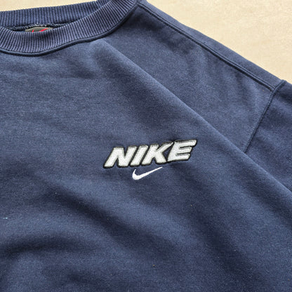 Vintage Nike Faded Double-Sided Sweatshirt - L