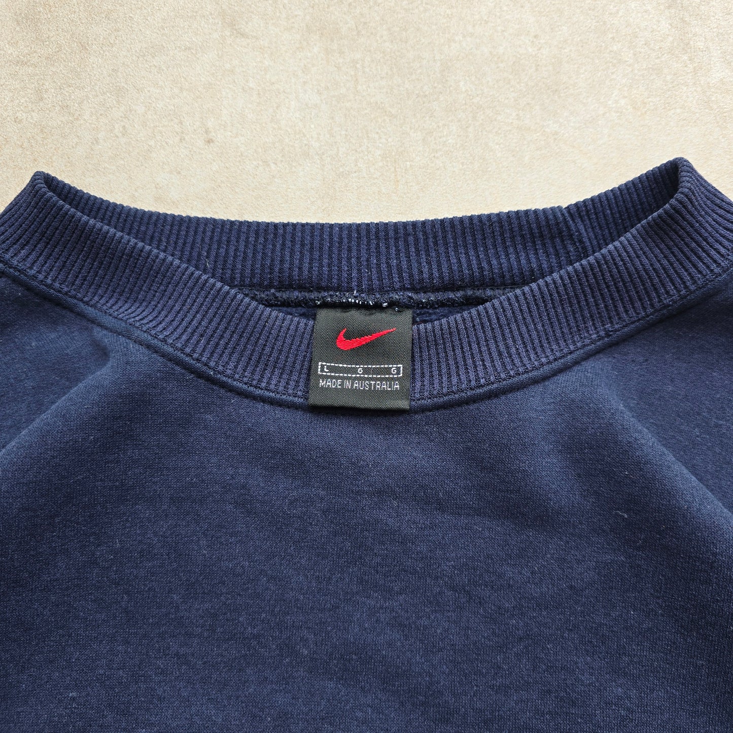 Vintage Nike Faded Double-Sided Sweatshirt - L