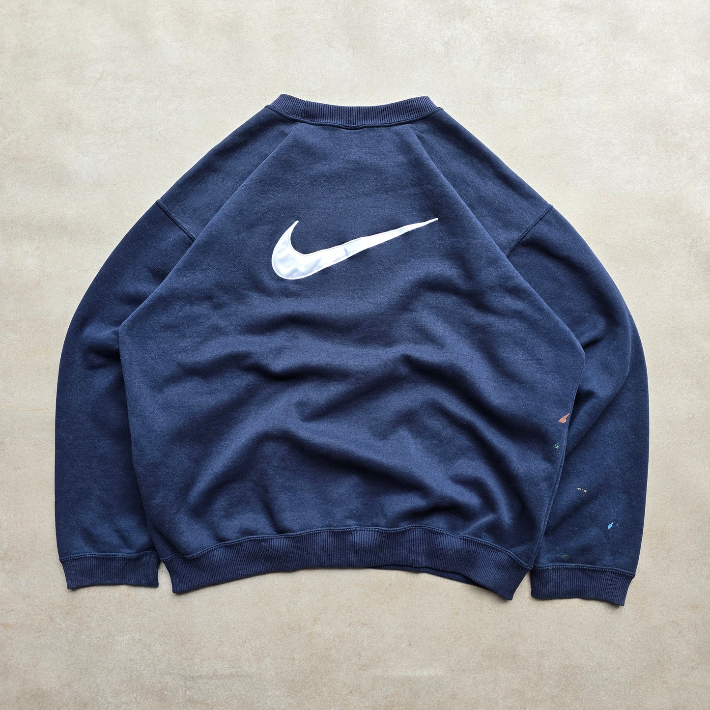 Vintage Nike Faded Double-Sided Sweatshirt - L