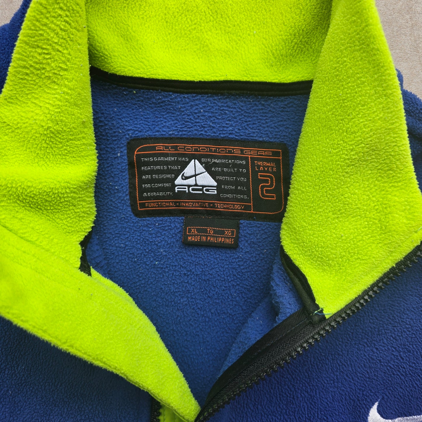 Vintage Nike ACG Fleece Vest - XL