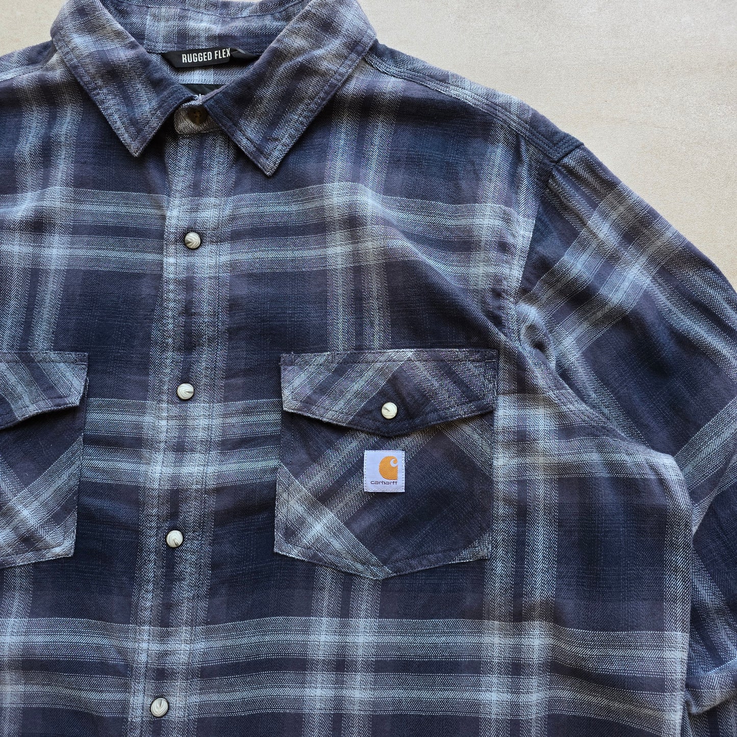 Carhartt Flannel Snap Shirt - XL