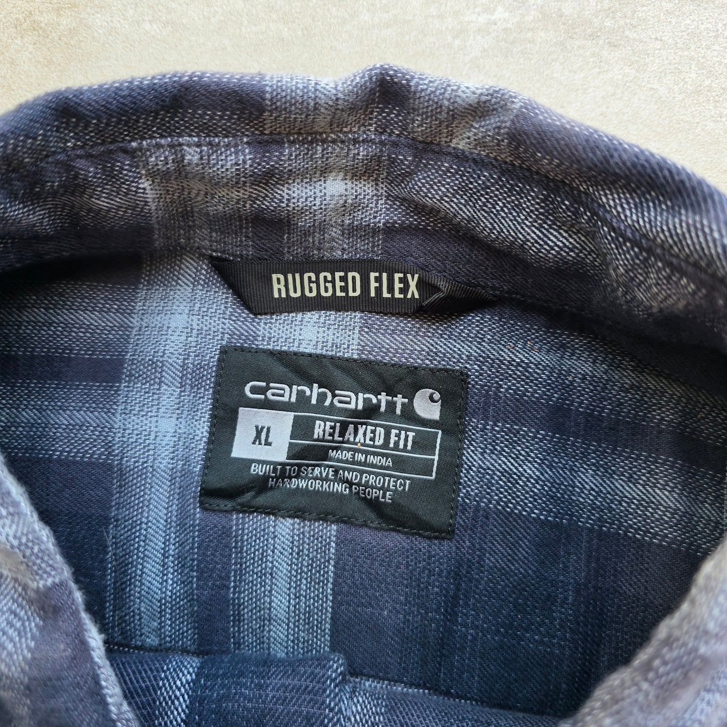 Carhartt Flannel Snap Shirt - XL