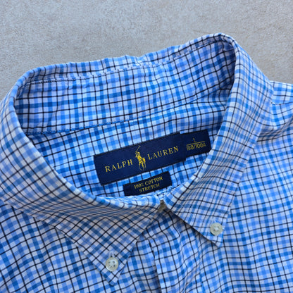 Ralph Lauren Check Button Up Shirt - L