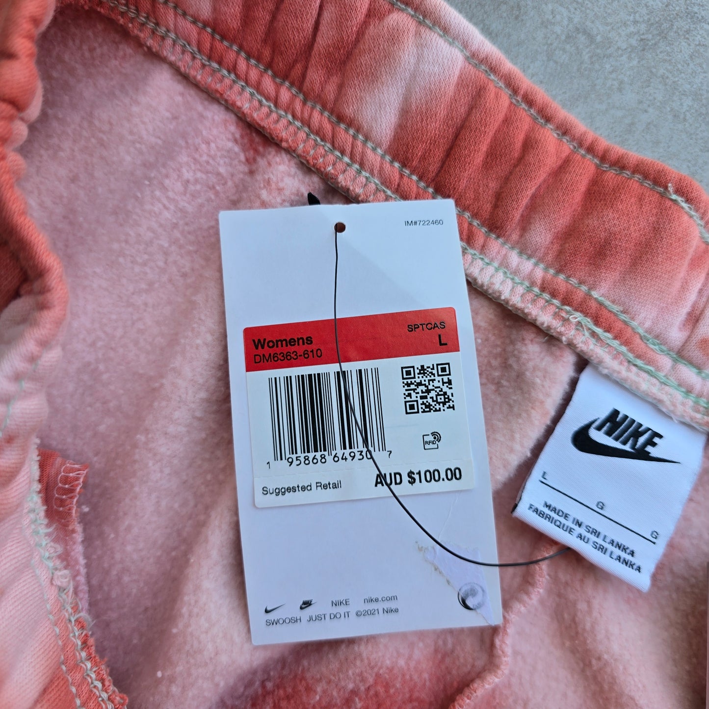 Nike Tie-Dye Easy Pants (NEW) - WMNS L