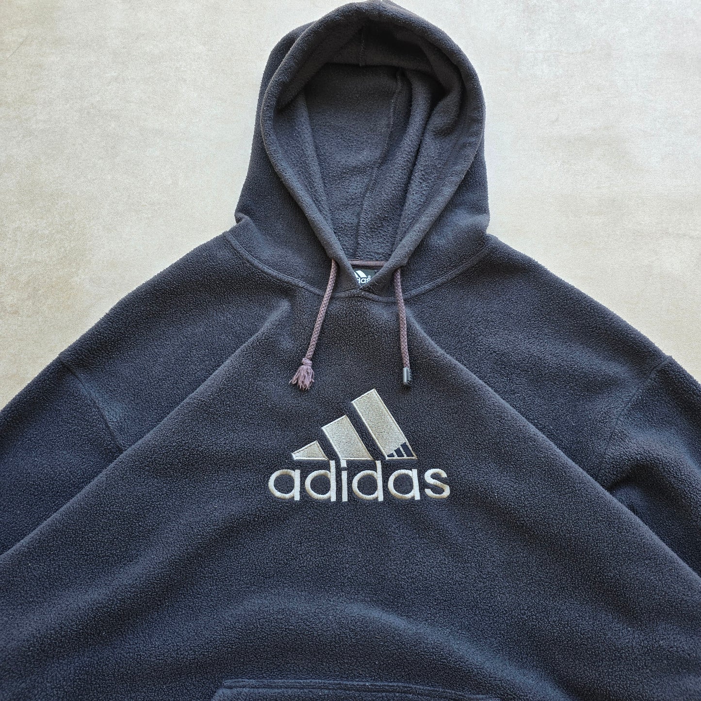 Vintage Adidas Fleece Hoodie - XL