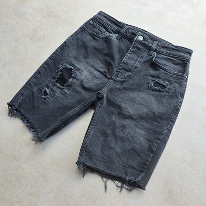 Ksubi Dagger Dan Distressed Shorts - 28