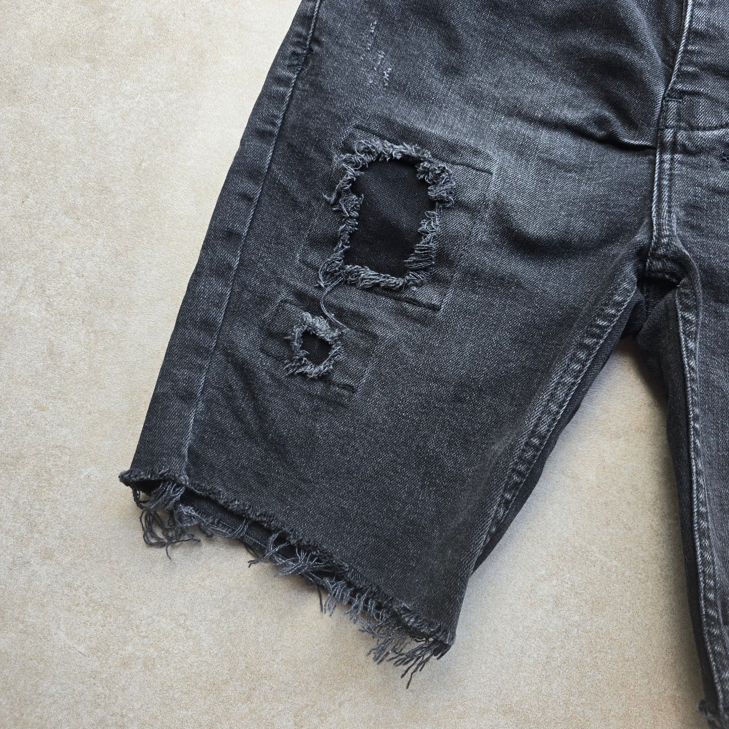 Ksubi Dagger Dan Distressed Shorts - 28