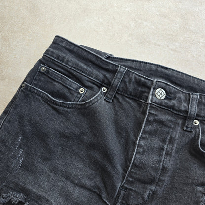 Ksubi Dagger Dan Distressed Shorts - 28