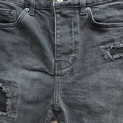 Ksubi Dagger Dan Distressed Shorts - 28