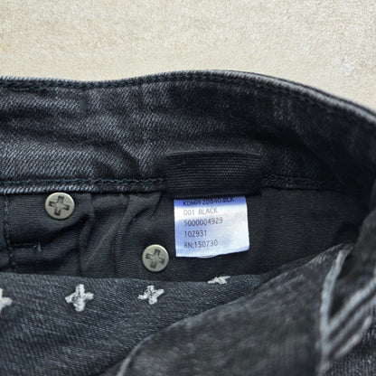 Ksubi Dagger Dan Distressed Shorts - 28