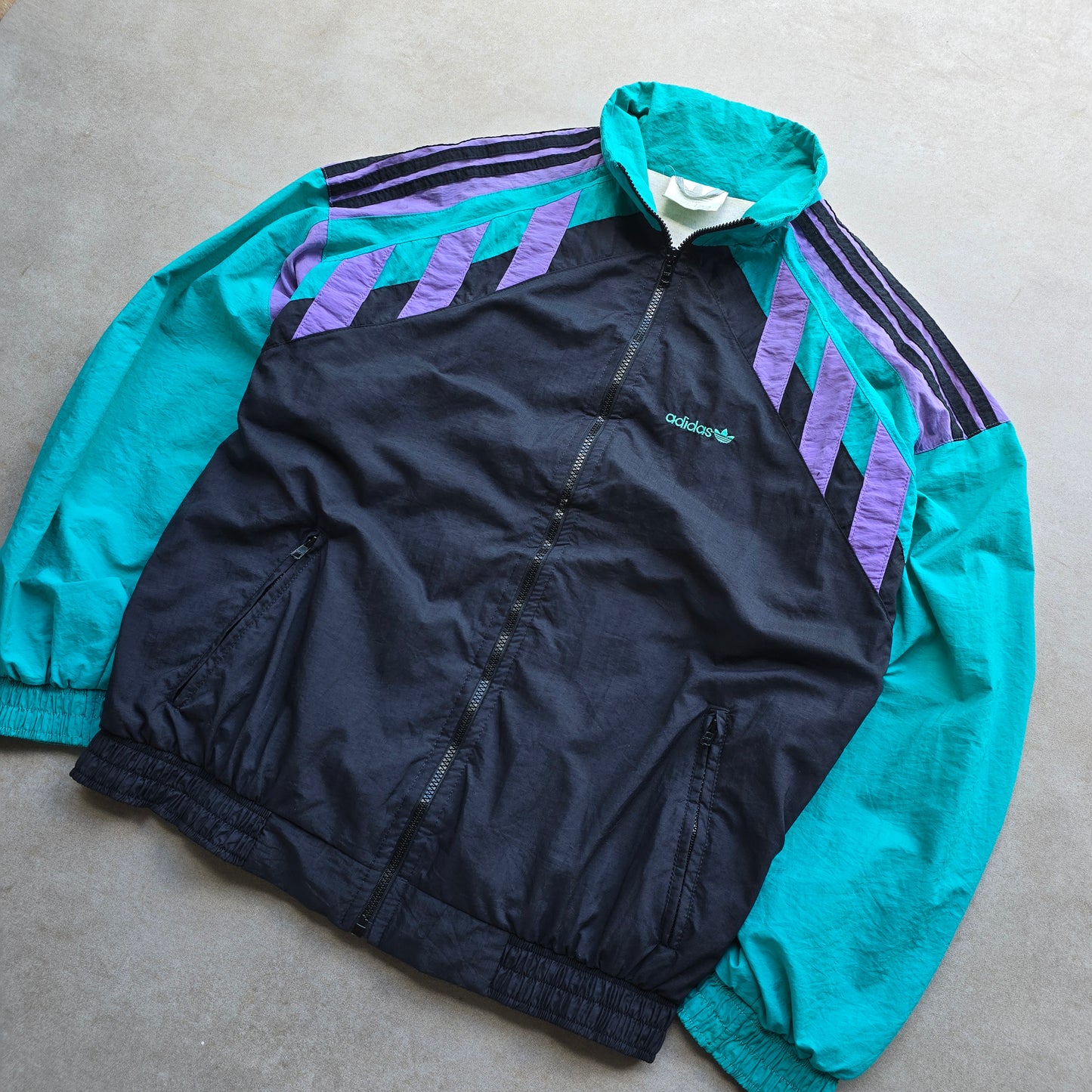 Vintage Adidas Colour Block Jacket - M/L