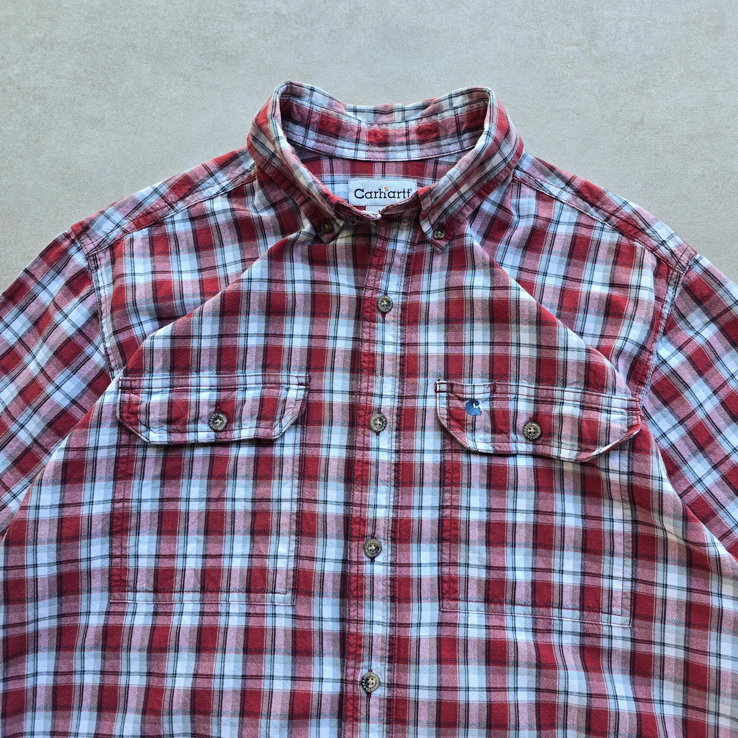 Carhartt Short Sleeve Check Shirt - M